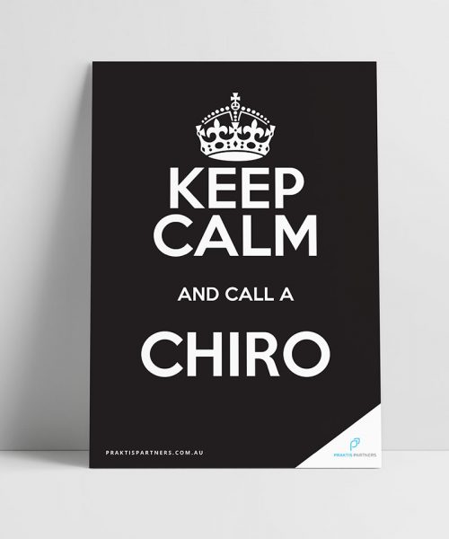 Keep Calm Chiro