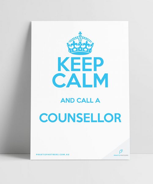 Keep Calm Counsellor