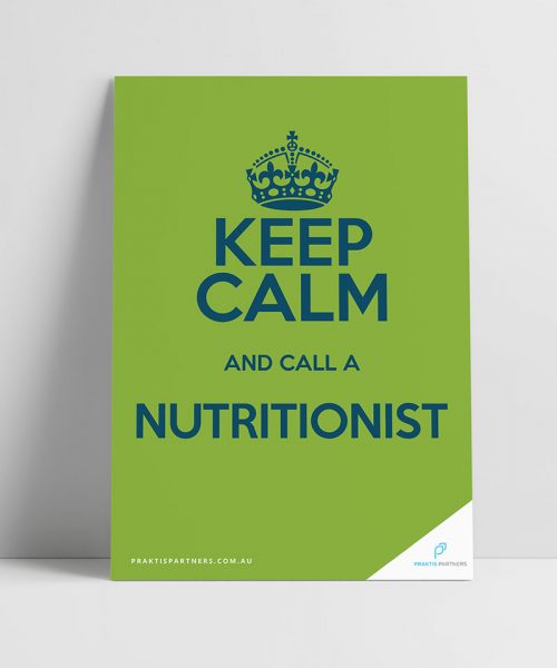 Keep Calm Nutritionist